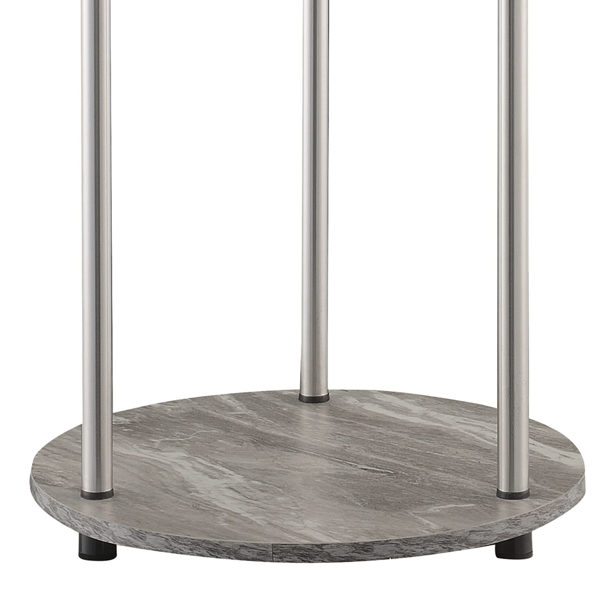 2 - Tier Round End Table - From Where Finds - 