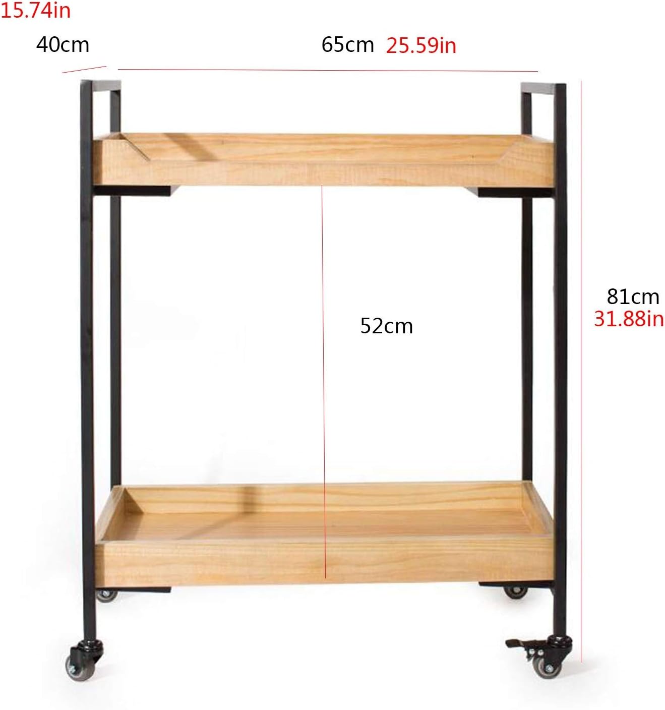 2 - Tiered Retro Bar Cart - From Where - 
