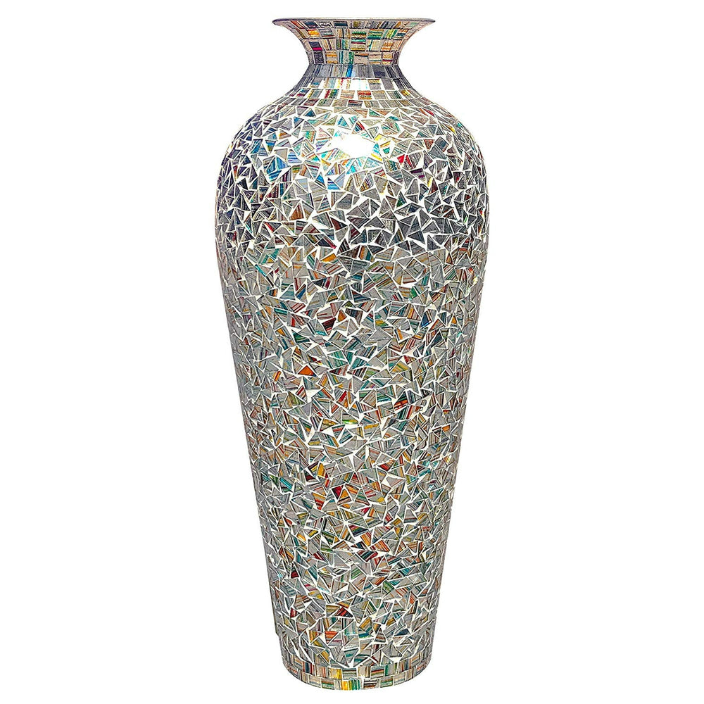 20" Bohemian Rhapsody Mosaic Vase - From Where - 