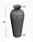 20" Bohemian Rhapsody Mosaic Vase - From Where - 