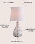 20.5" Mini LED Table Lamp - From Where - 
