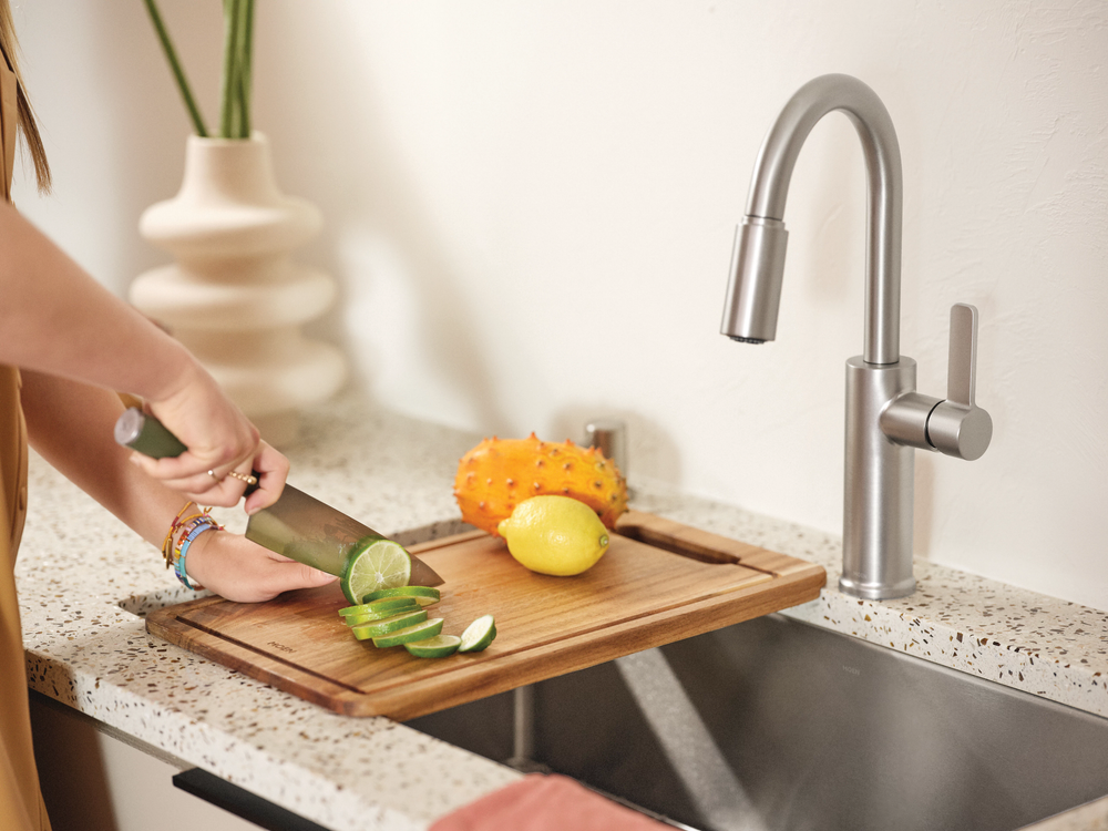 Islet 33"x22" stainless steel 18 gauge single bowl dual mount sink