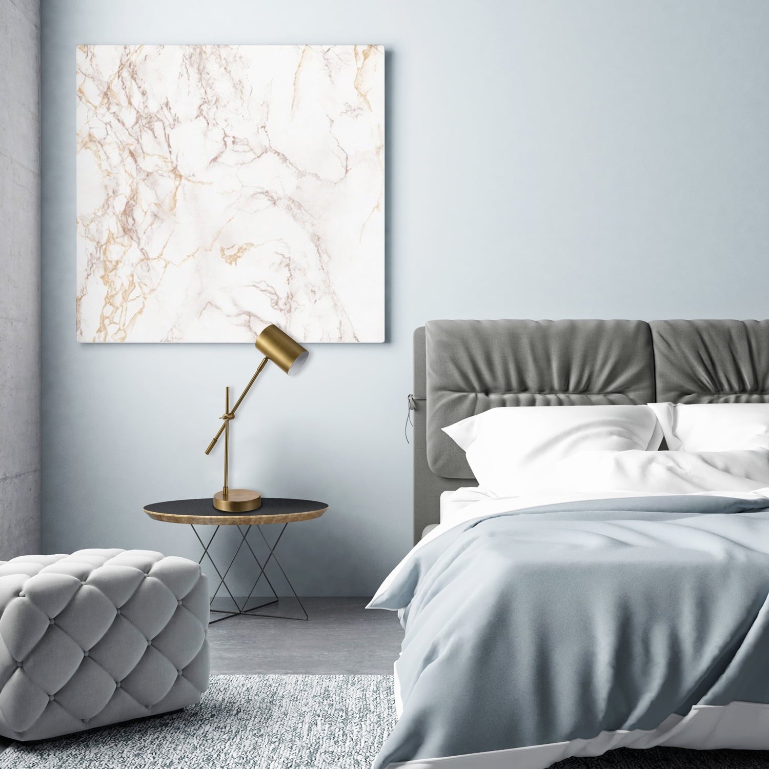 Globe Electric Pratt 20" Matte Brass Desk Lamp, 52098