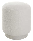 Uttermost Avila White Ottoman