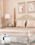23mm 6A+ 100% Mulberry Silk Fitted Sheets (Set of 3) - From Where Finds - 