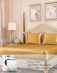 23mm 6A+ 100% Mulberry Silk Fitted Sheets (Set of 3) - From Where Finds - 