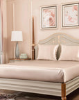 23mm 6A+ 100% Mulberry Silk Fitted Sheets (Set of 3) - From Where Finds - 