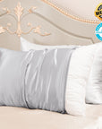 23mm 6A+ Zipper Mulberry Silk Pillowcases (Pack of 2) - From Where Finds - 