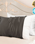23mm 6A+ Zipper Mulberry Silk Pillowcases (Pack of 2) - From Where Finds - 