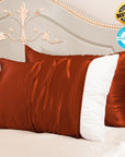 23mm 6A+ Zipper Mulberry Silk Pillowcases (Pack of 2) - From Where Finds - 