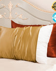 23mm 6A+ Zipper Mulberry Silk Pillowcases (Pack of 2) - From Where Finds - 