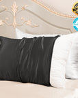 23mm 6A+ Zipper Mulberry Silk Pillowcases (Pack of 2) - From Where Finds - 