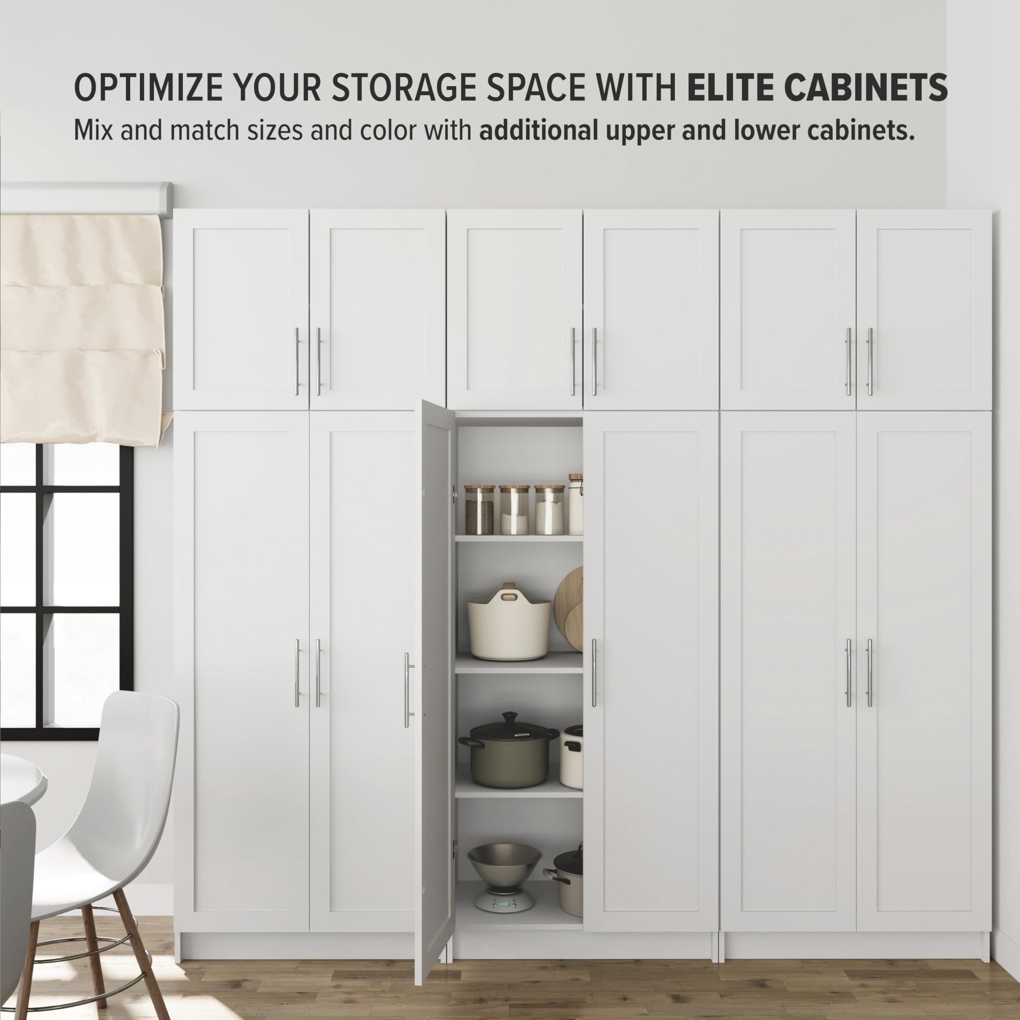 24" H Wall Cabinet with Panel Doors - From Where - 