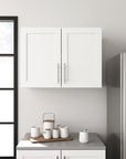 24" H Wall Cabinet with Panel Doors - From Where - 
