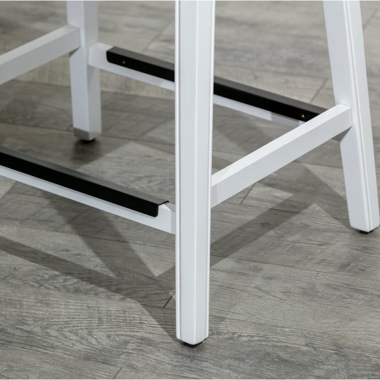 24" Modern Counter Stool White - From Where - 