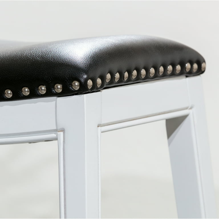 24" Modern Counter Stool White - From Where - 