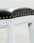 24" Modern Counter Stool White - From Where - 
