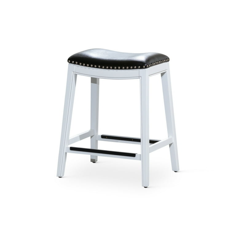 24" Modern Counter Stool White - From Where - 