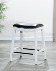 24" Modern Counter Stool White - From Where - 
