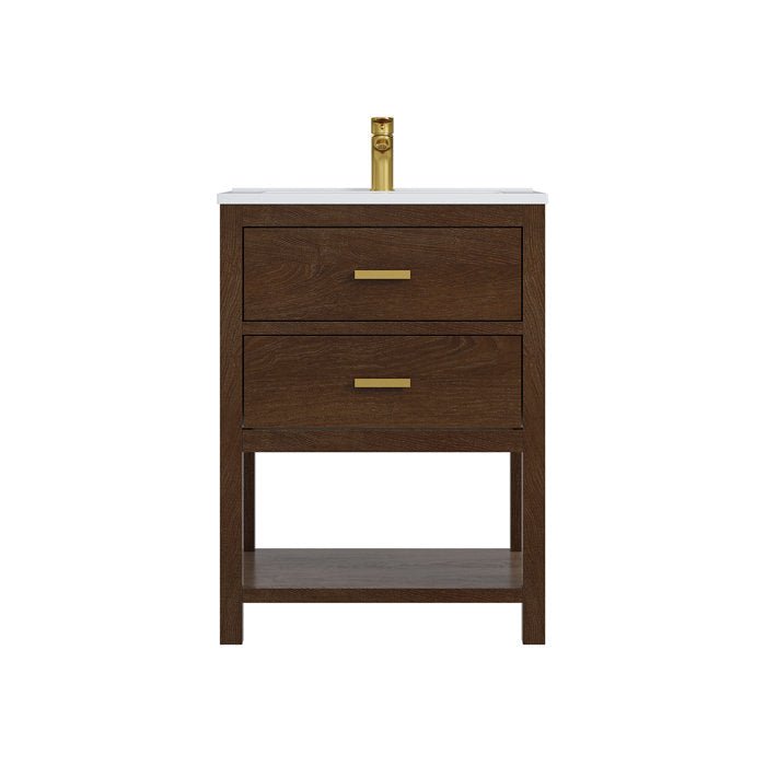 24" Single Sink Bathroom Vanity - From Where - 
