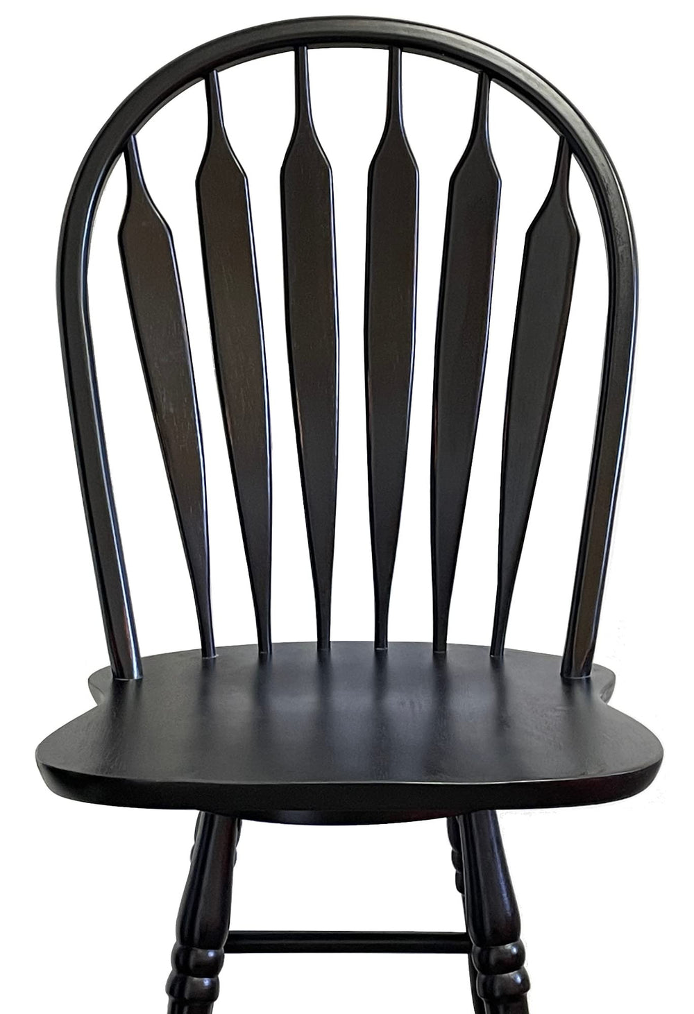 24&quot; Swivel Barstool Antique Black - From Where - 