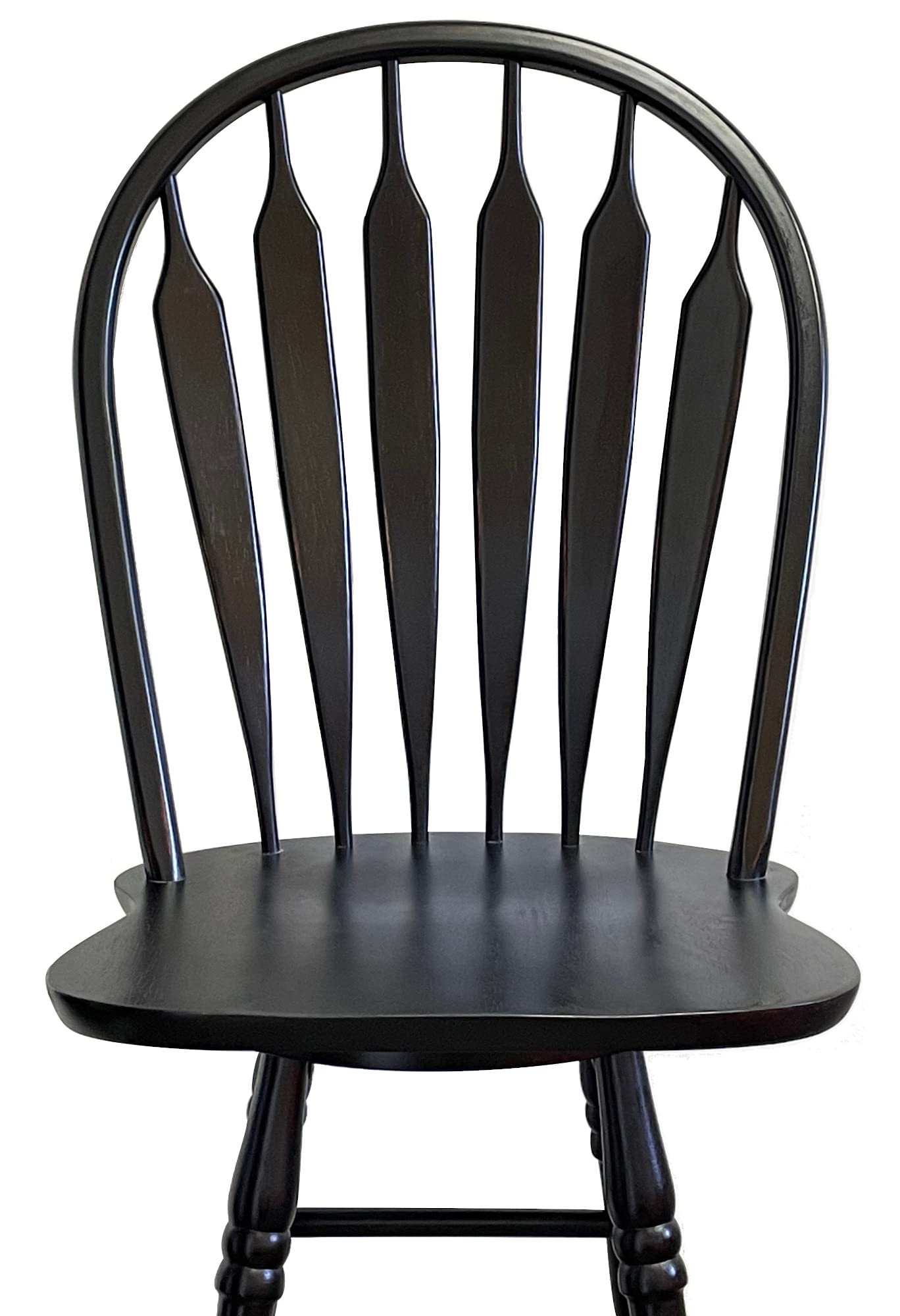 24" Swivel Barstool Antique Black - From Where - 