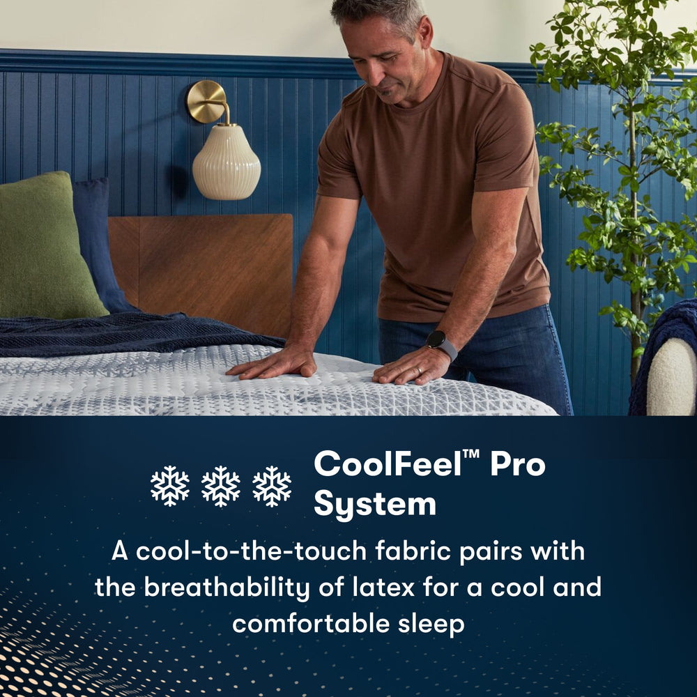 Serta iComfortPro Mattress with Latex Foam