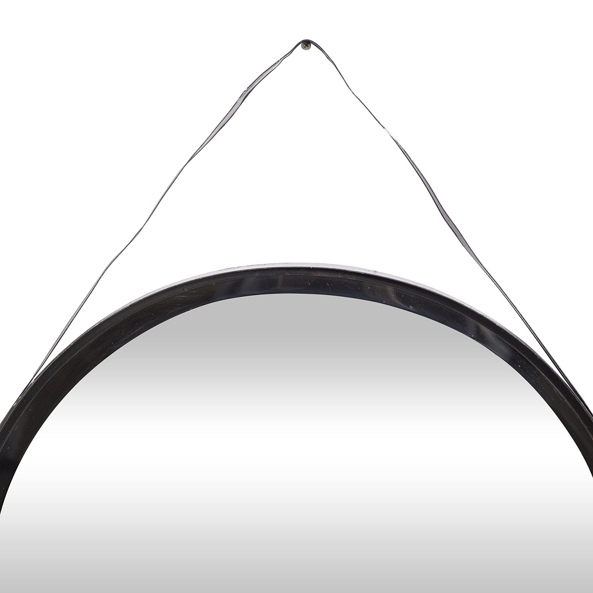 24x35&quot; Black Metal Wall Mirror - From Where - 