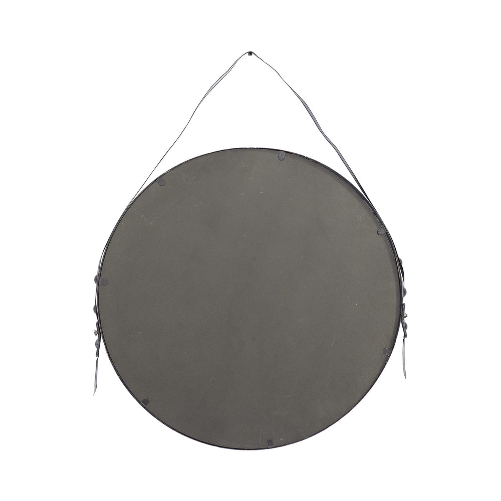 24x35" Black Metal Wall Mirror - From Where - 
