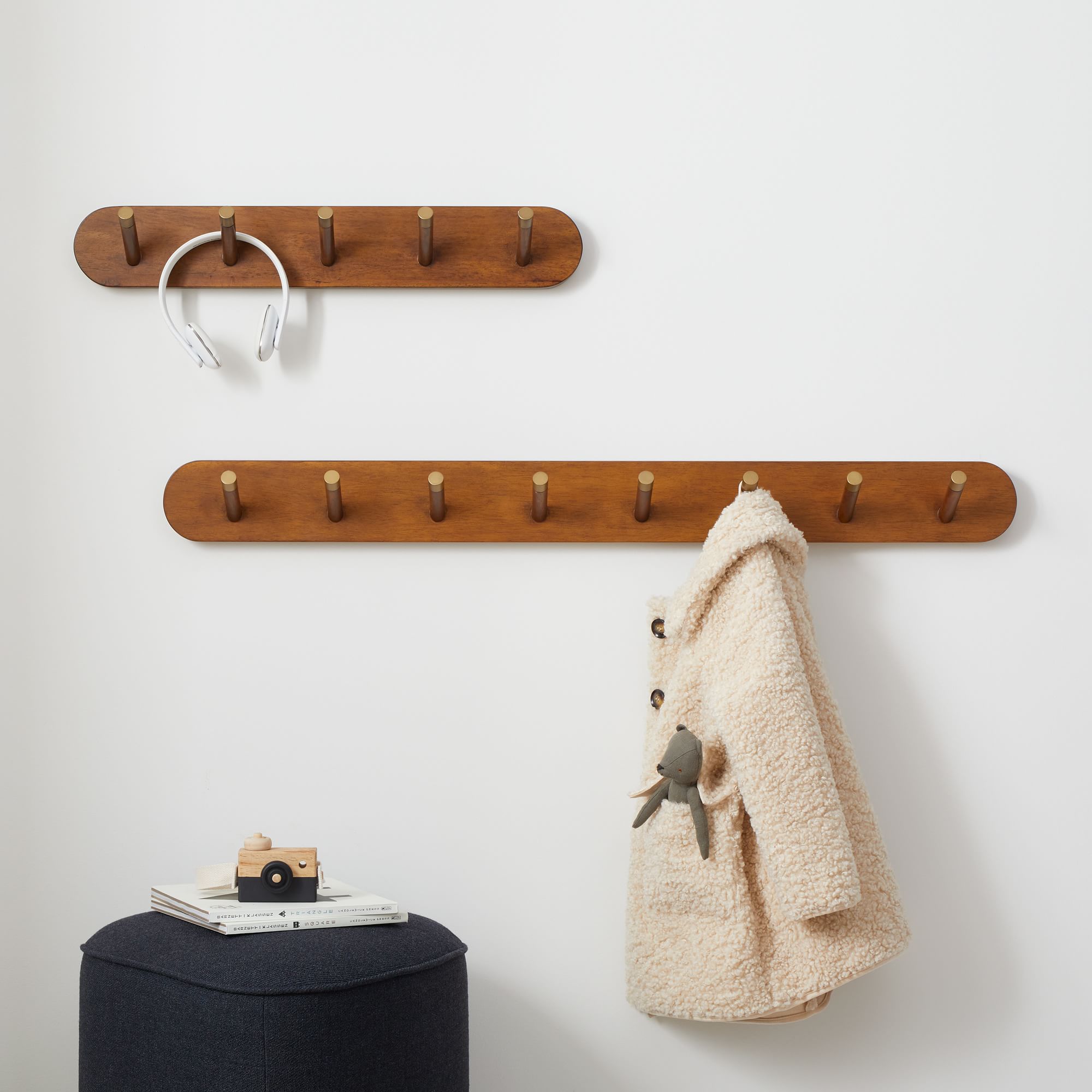 25" Mid - Century Wall Rack - From Where Finds - 
