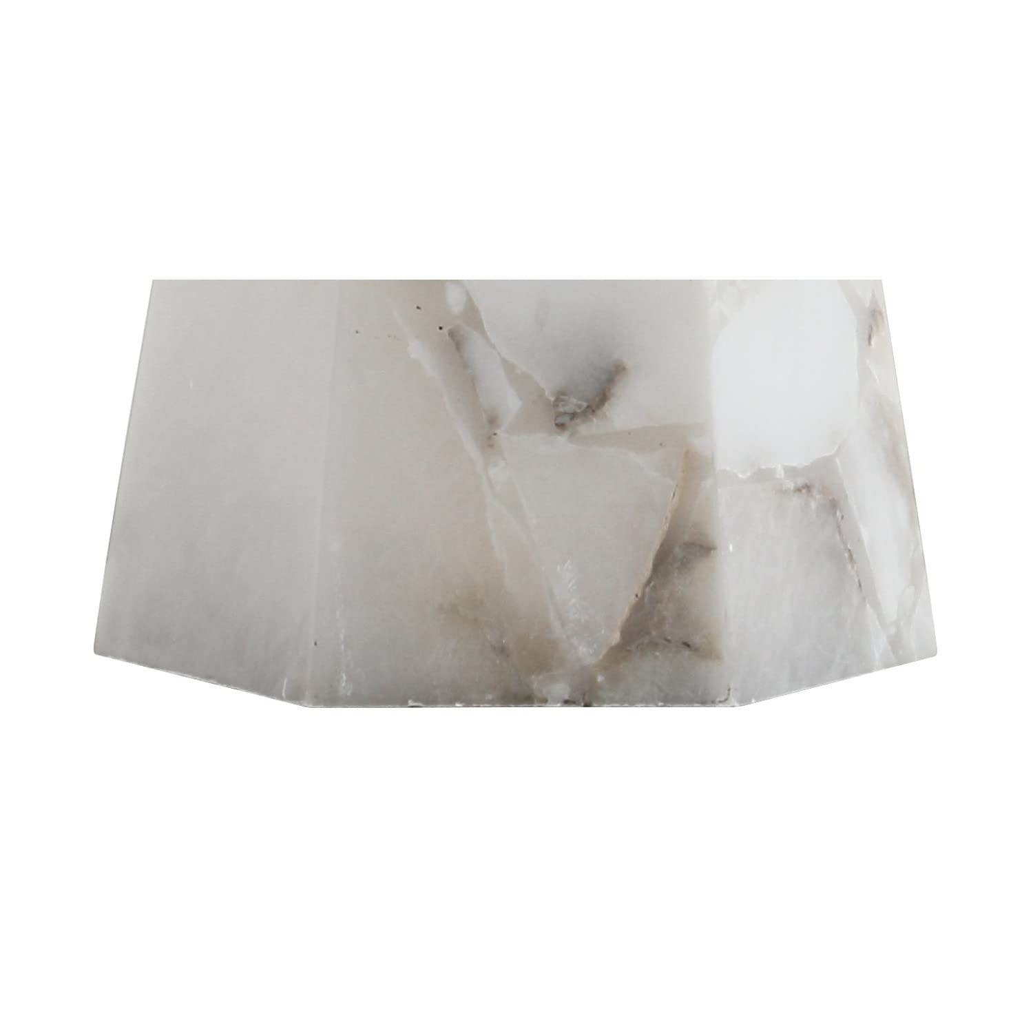 25.5" Alabaster LED Table Lamp - From Where - 