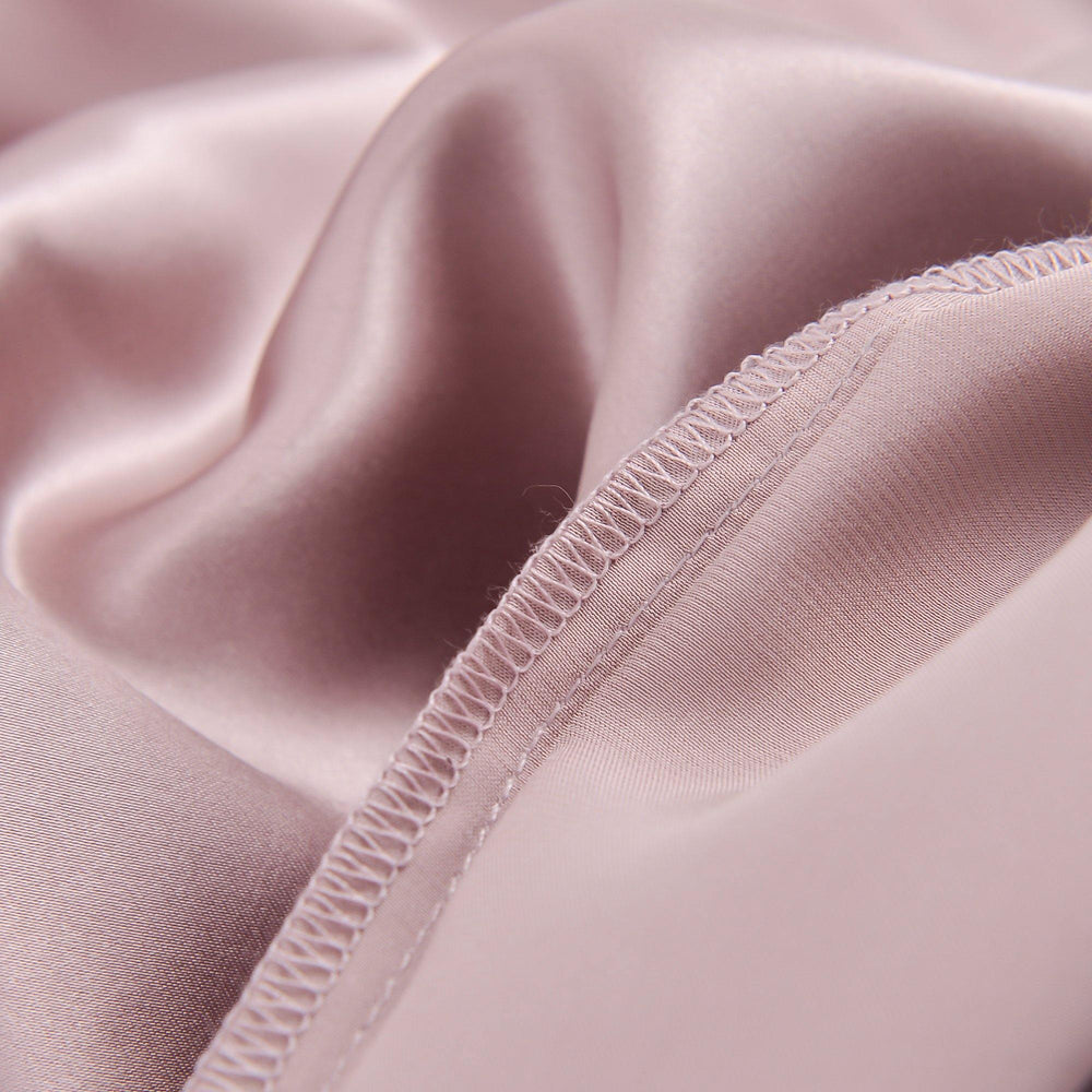 25mm 6A+ Mulberry Silk Pillowcase With Zipper - From Where Finds - 