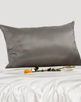 25mm 6A+ Mulberry Silk Pillowcase With Zipper - From Where Finds - 