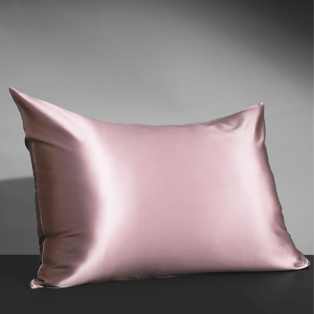 25mm 6A+ Mulberry Silk Pillowcase With Zipper - From Where Finds - 