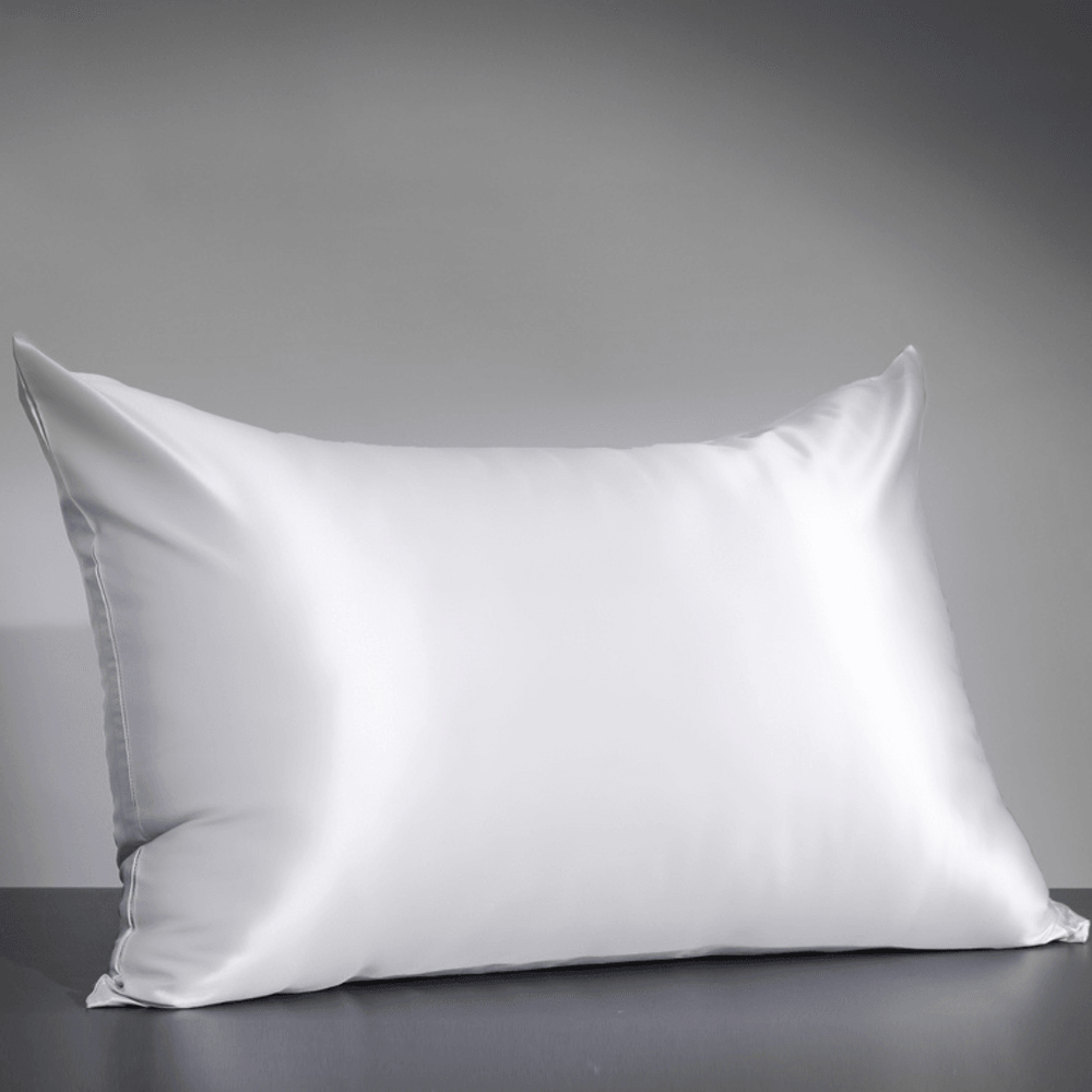 25mm 6A+ Mulberry Silk Pillowcase With Zipper - From Where Finds - 