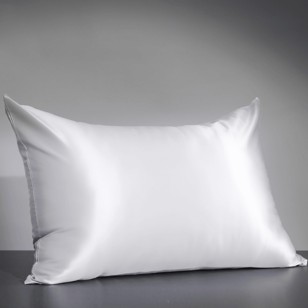 25mm 6A+ Mulberry Silk Pillowcase With Zipper - From Where Finds - 