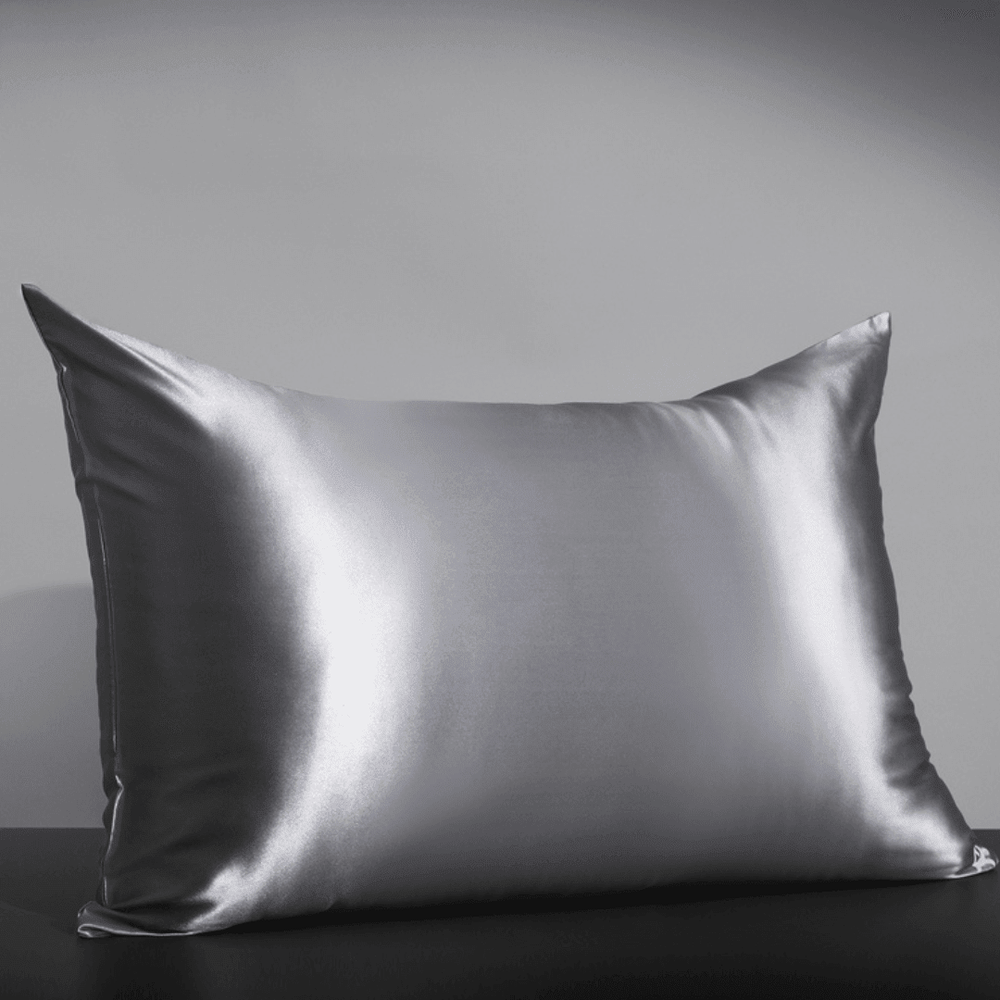 25mm 6A+ Mulberry Silk Pillowcase With Zipper - From Where Finds - 