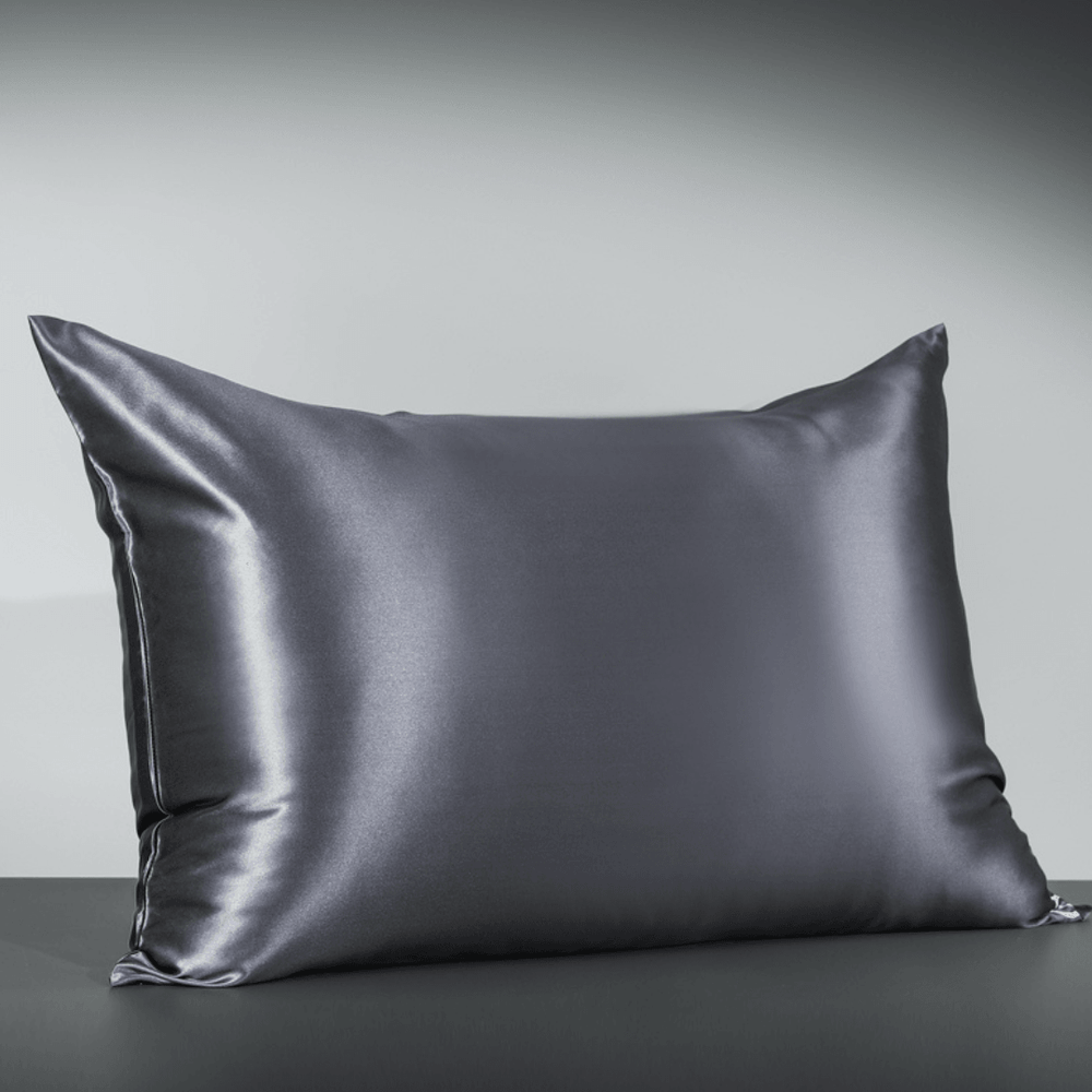 25mm 6A+ Mulberry Silk Pillowcase With Zipper - From Where Finds - 
