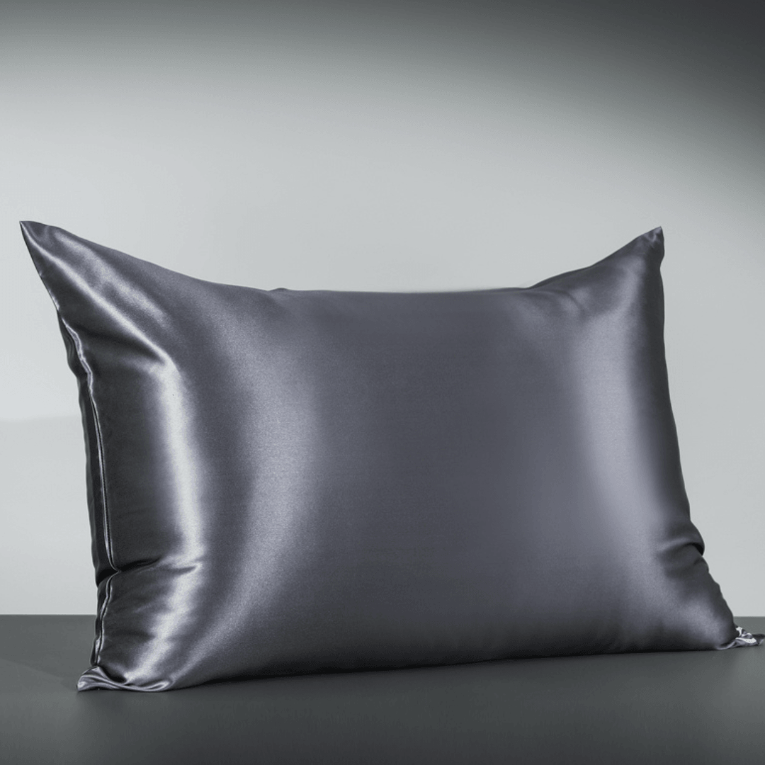 25mm 6A+ Mulberry Silk Pillowcase With Zipper - From Where Finds - 