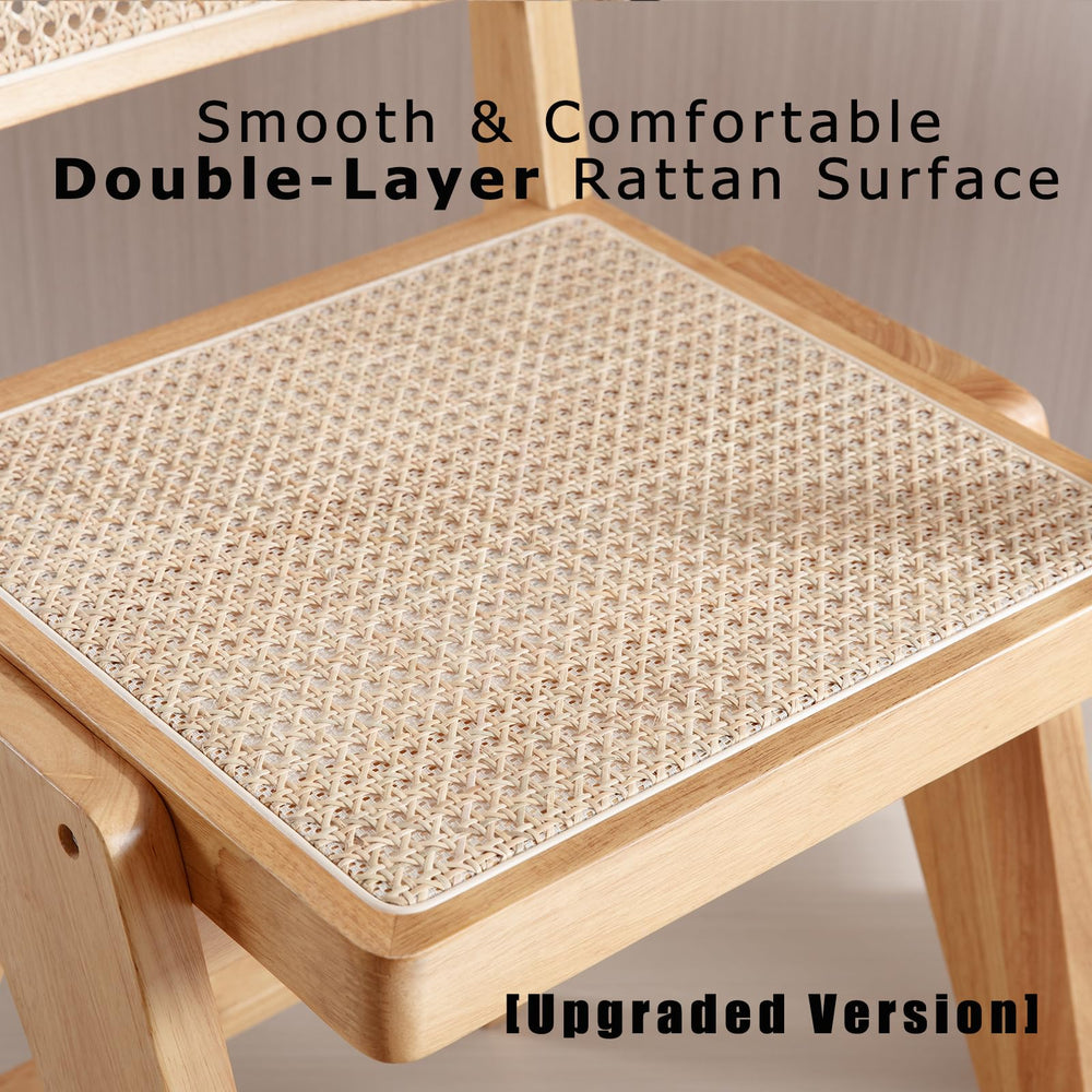 26" Rattan Counter Stools (Set of 4) - From Where - 