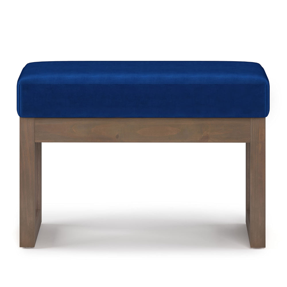 27 inch Wide Contemporary Rectangle Footstool - From Where - 