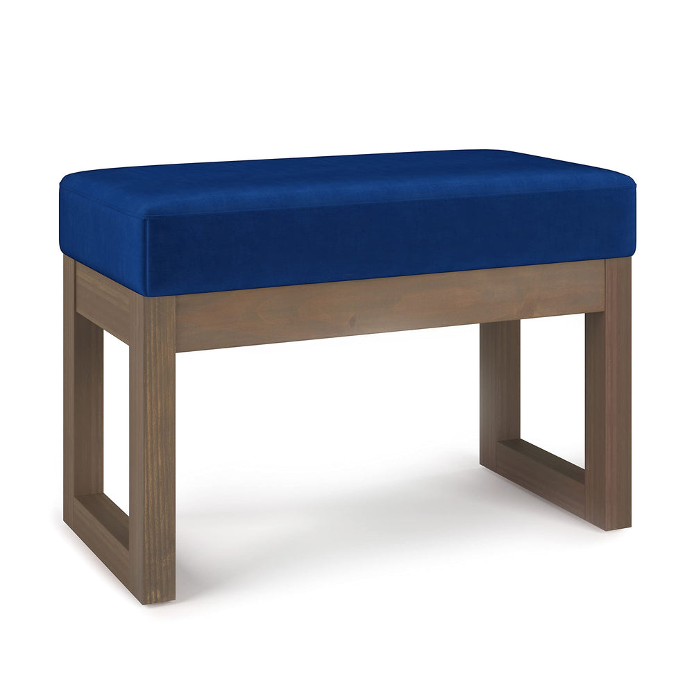 27 inch Wide Contemporary Rectangle Footstool - From Where - 
