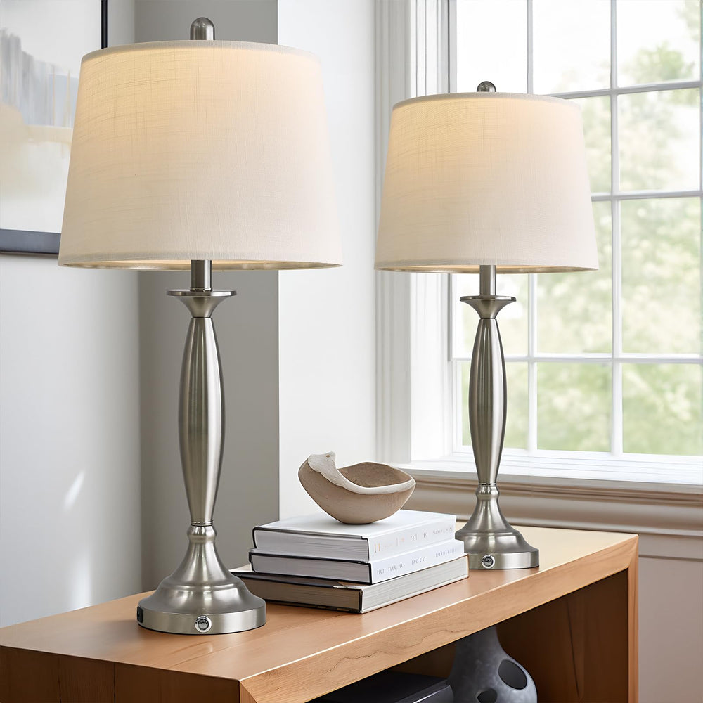 28" Dimmable Table Lamps (Set of 2) - From Where - 