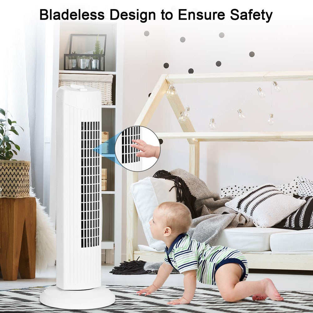 28 - Inch Oscillating Tower Fan - From Where - 