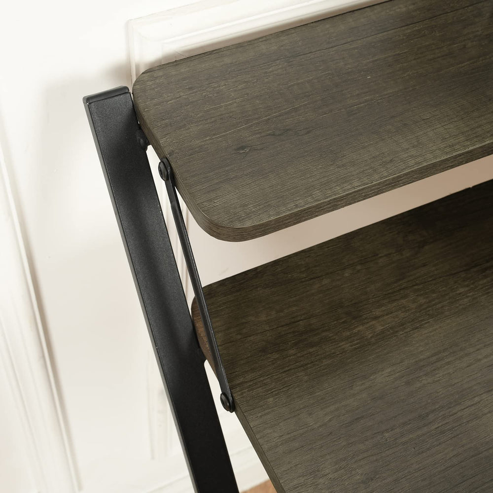 29.6" Foldable Desk with Tier - From Where - 