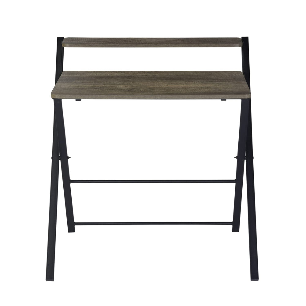 29.6" Foldable Desk with Tier - From Where - 