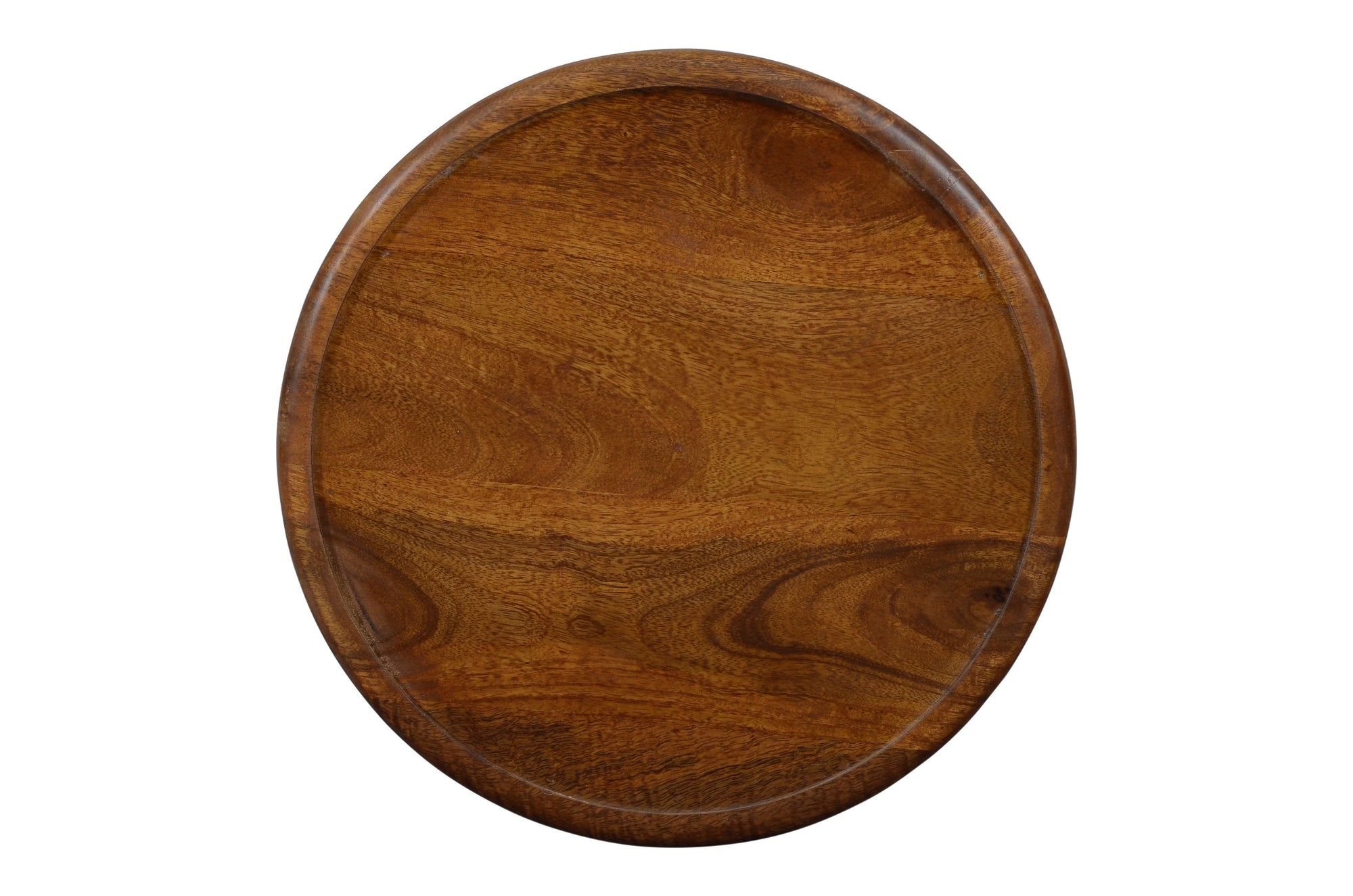 Jofran Decker Small Distressed Hardwood Global Drum End Table