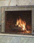 UniFlame Single Panel Olde World Iron Finish Screen