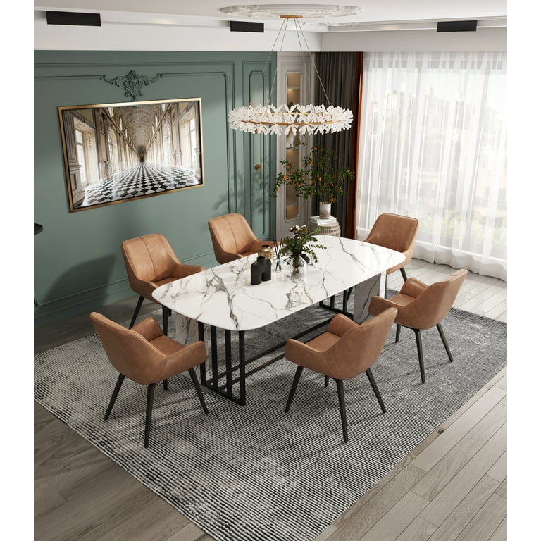 https://www.walmart.com/ip/Homy-Grigio-Faux-Leather-Living-Room-Chairs-With-Armrest-Dining-Chairs-Set-of-2-Brown/1823692401