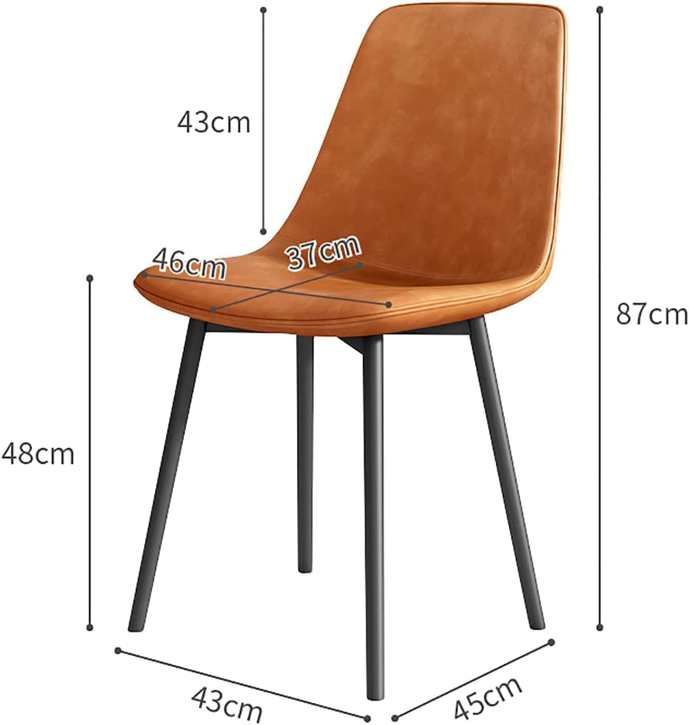 2Pcs Upholstered Dining Chair - From Where - 